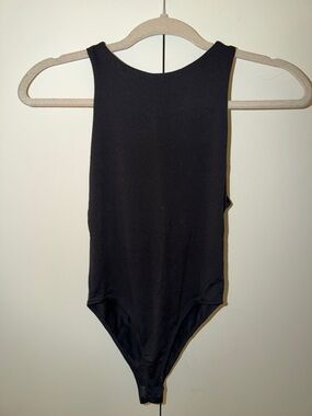 Zara Black One-Piece Bodysuit
